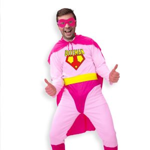 Déguisement Biteman rose