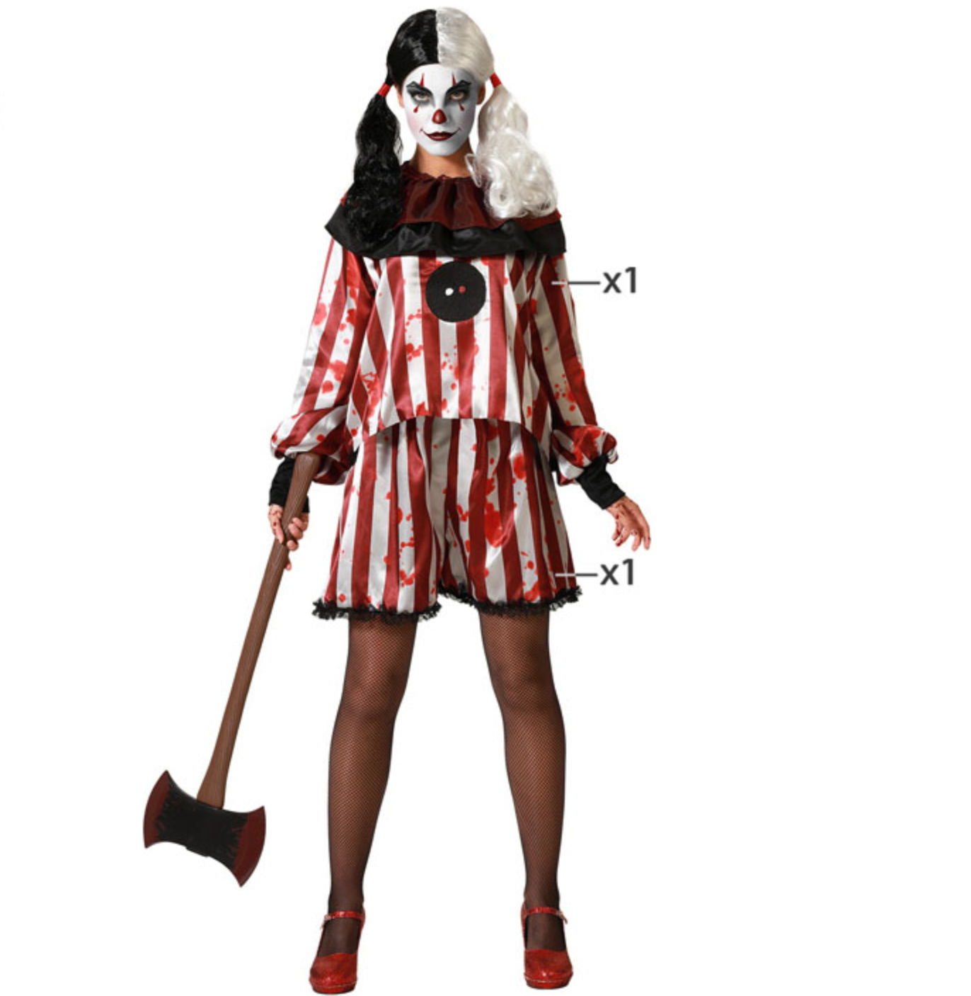 Déguisement de clown femme – Image 2