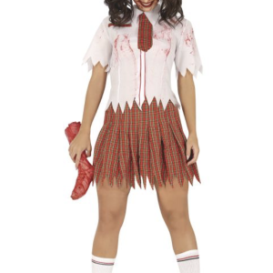 DEGUISEMENT COLLEGIENNE ZOMBIE