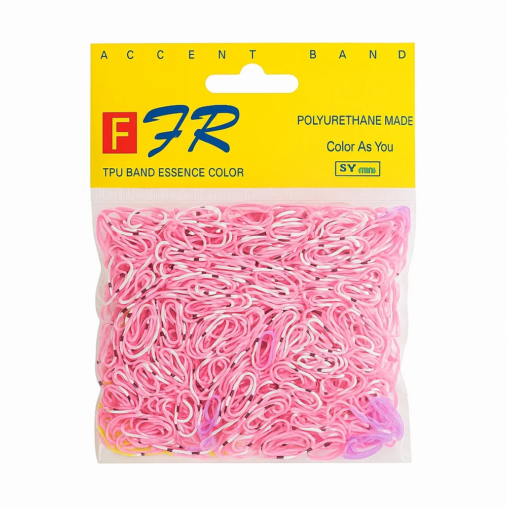 Élastiques colorés pour cheveux 1000 pcs – Image 2