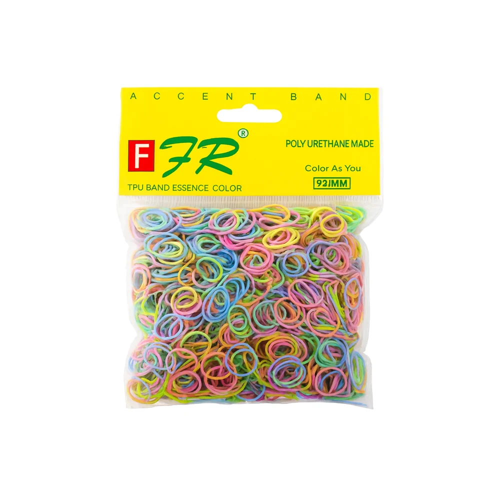 Élastiques couleurs pour cheveux 1000 pcs – Image 2