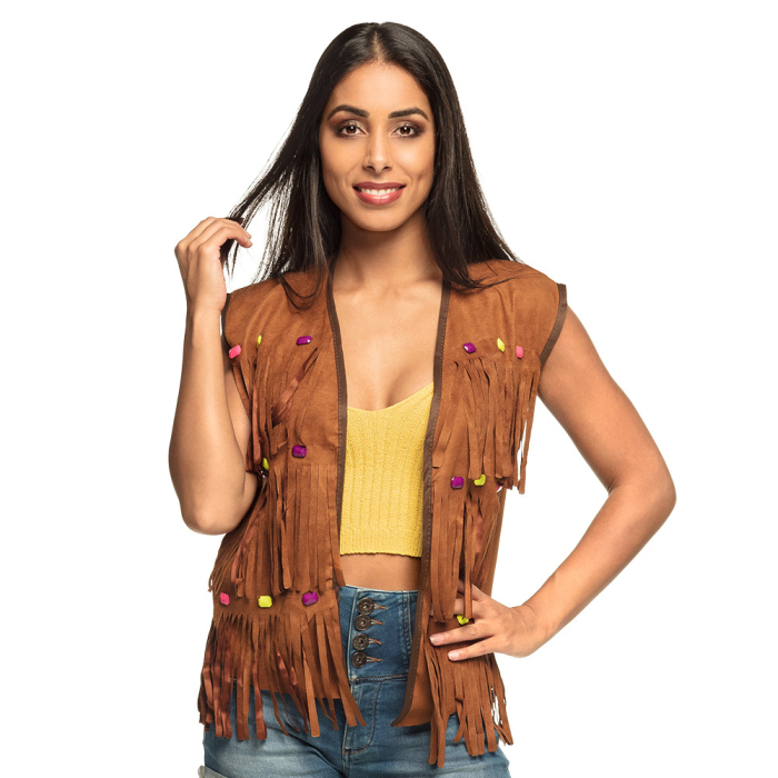 Gilet Hippie à franges – Image 3