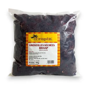 Groseilles séchées bissap Tropik 1kg