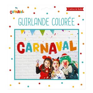 Guirlande lettres Carnaval