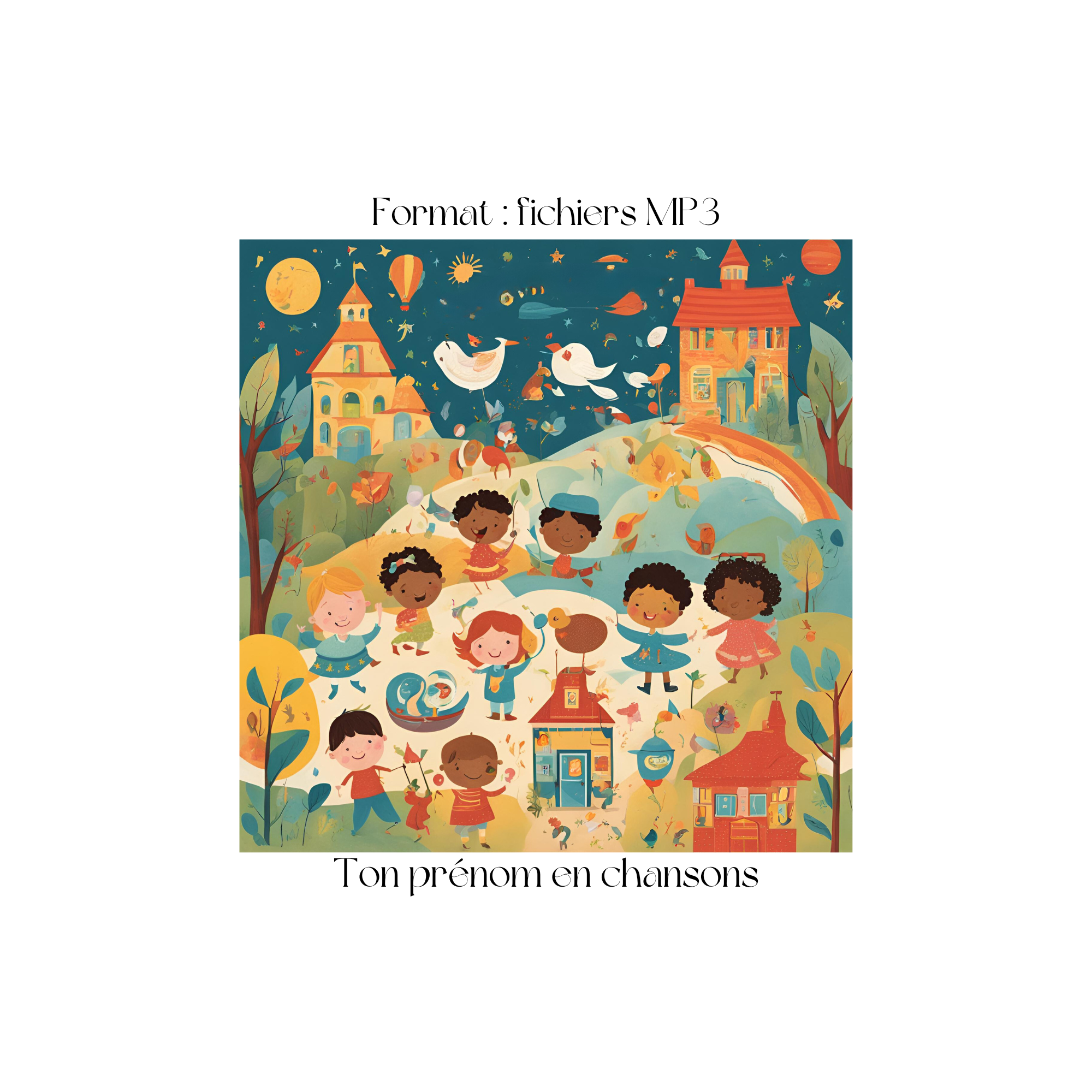 Chansons Prénom Enfant « Ton prénom en chansons » – mp3 – Image 2