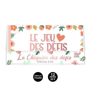 Le chéquier des défis EVJF