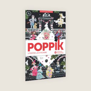 POPPIK – poster en stickers « Les personnages de Molière »