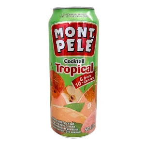 Jus de fruit canette saveur Cocktail Tropical Mont Pelé 50cl