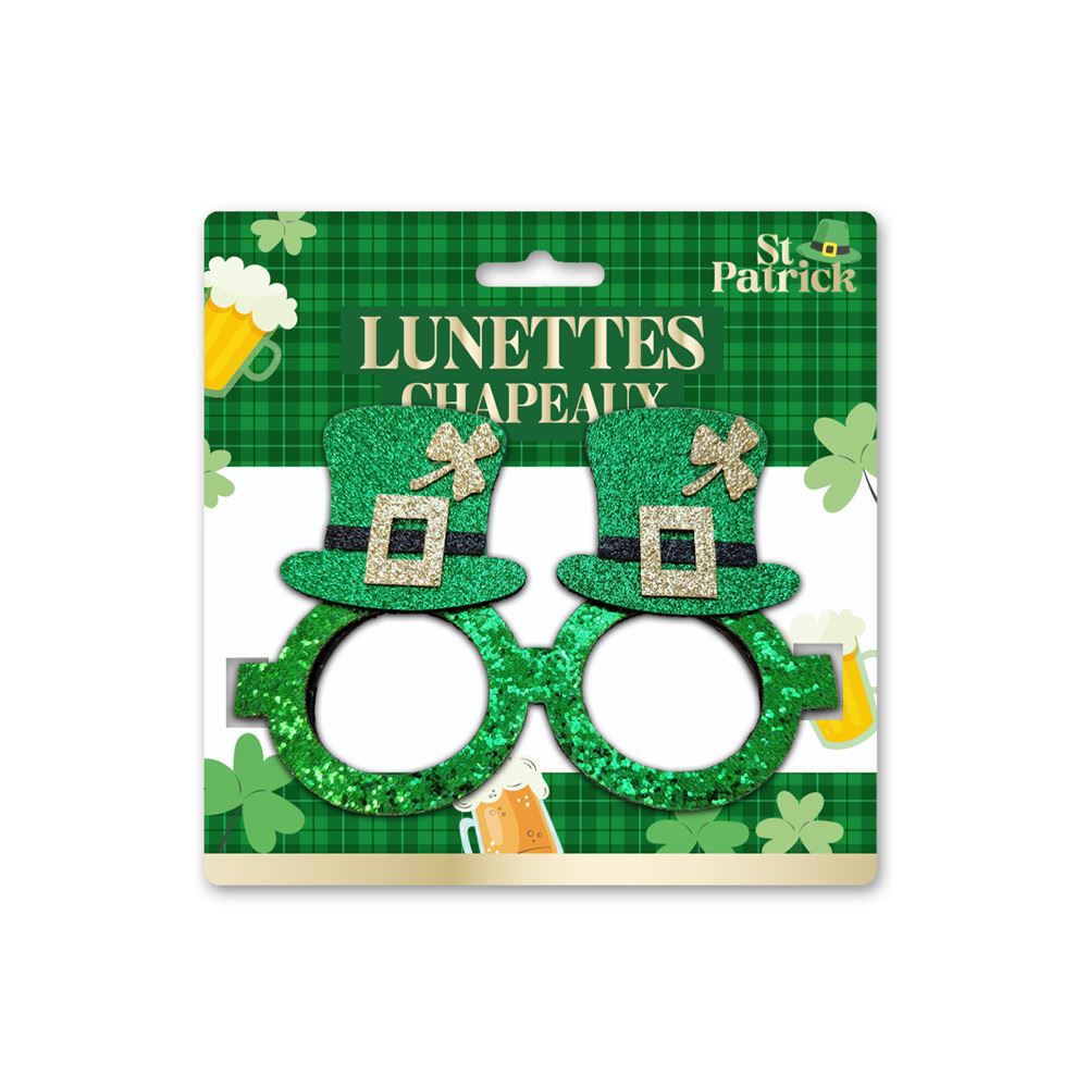 Lunettes chapeaux Saint-Patrick – Image 2