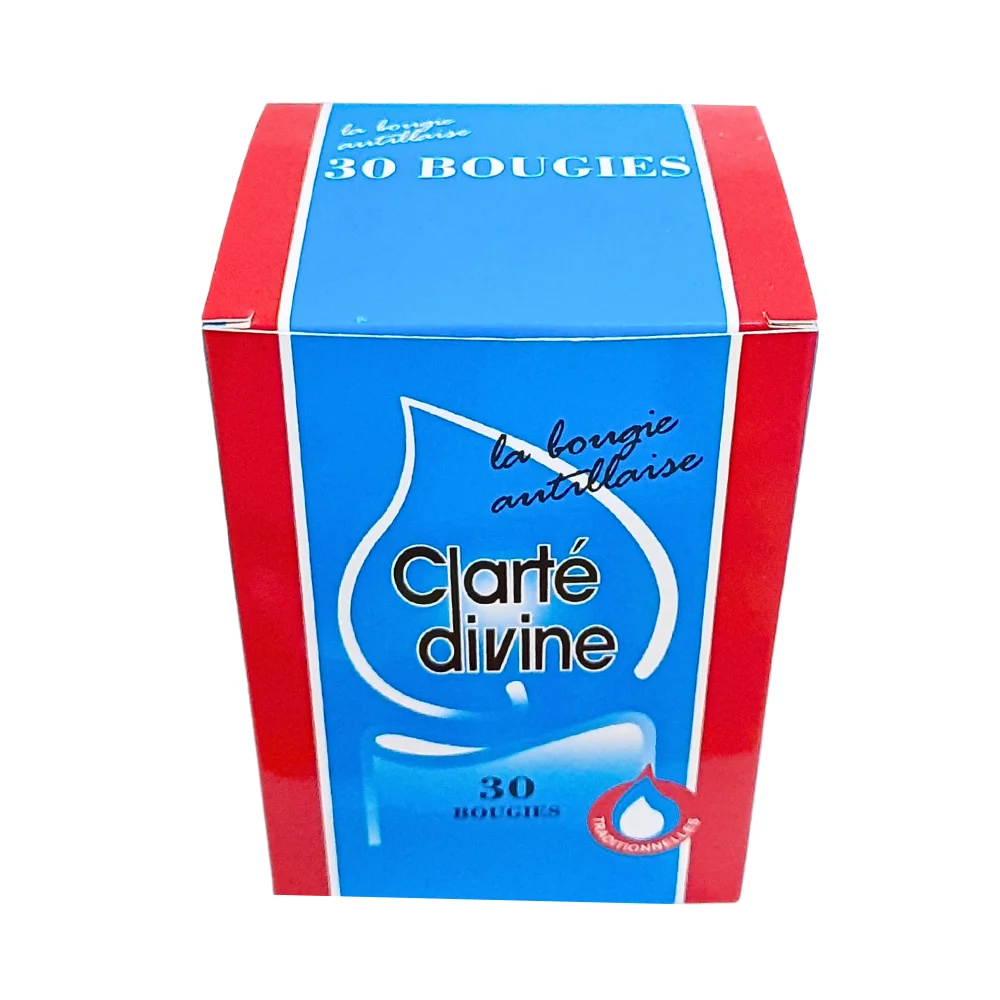30 bougies blanches La bougie Antillaise Clarté Divine – Image 5