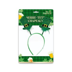 Serre tête chapeaux Saint Patrick