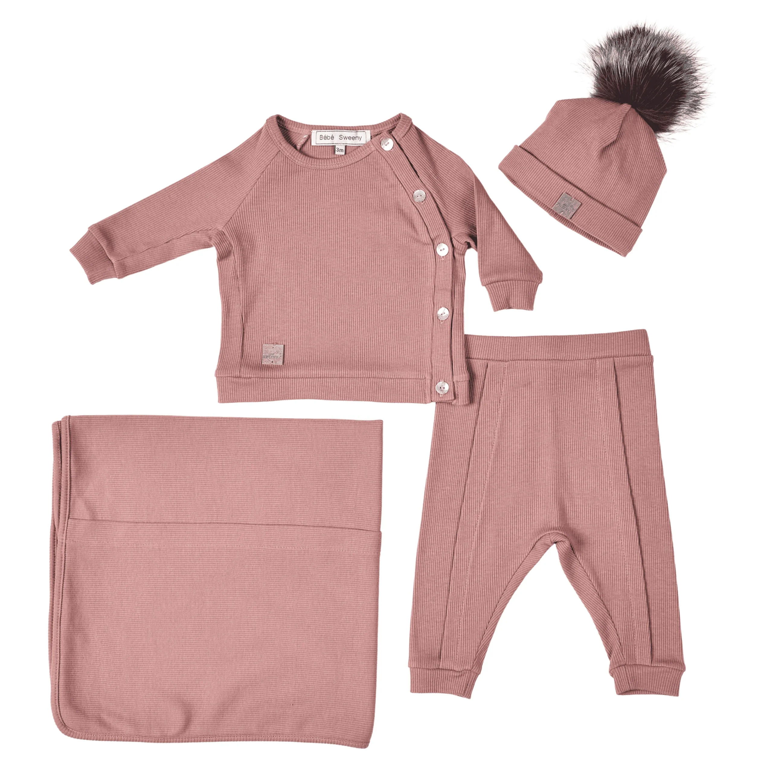 LENNY | Pink Baby Gift Set (5) – Image 3