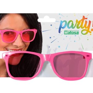 LUNETTES ROSES FLUO