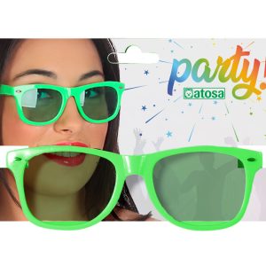 LUNETTES VERTES FLUO