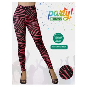 LEGGINGS ROSE ET NOIR