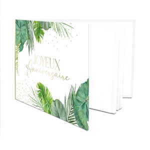 Livre d’or anniversaire Tropical