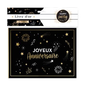 LIVRE D’OR ANNIVERSAIRE HAPPY PARTY