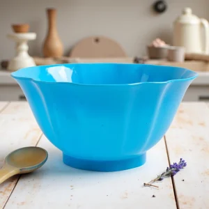 Lot de 4 mini bols multicolores en forme de fleurs 15 cm