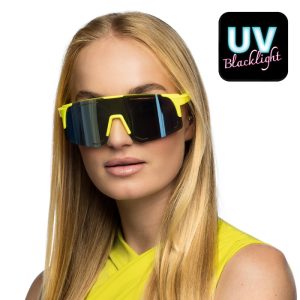 Lunettes Party Zouk jaune