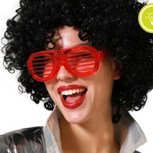 Lunettes rouges lumineuses