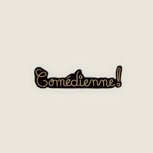 Broche Comédienne