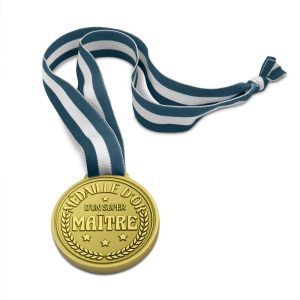 Médaille d&rsquo;or Super Maître