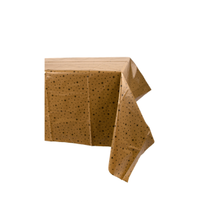 Nappe or avec étoiles noires