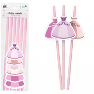 6 Pailles Princesse