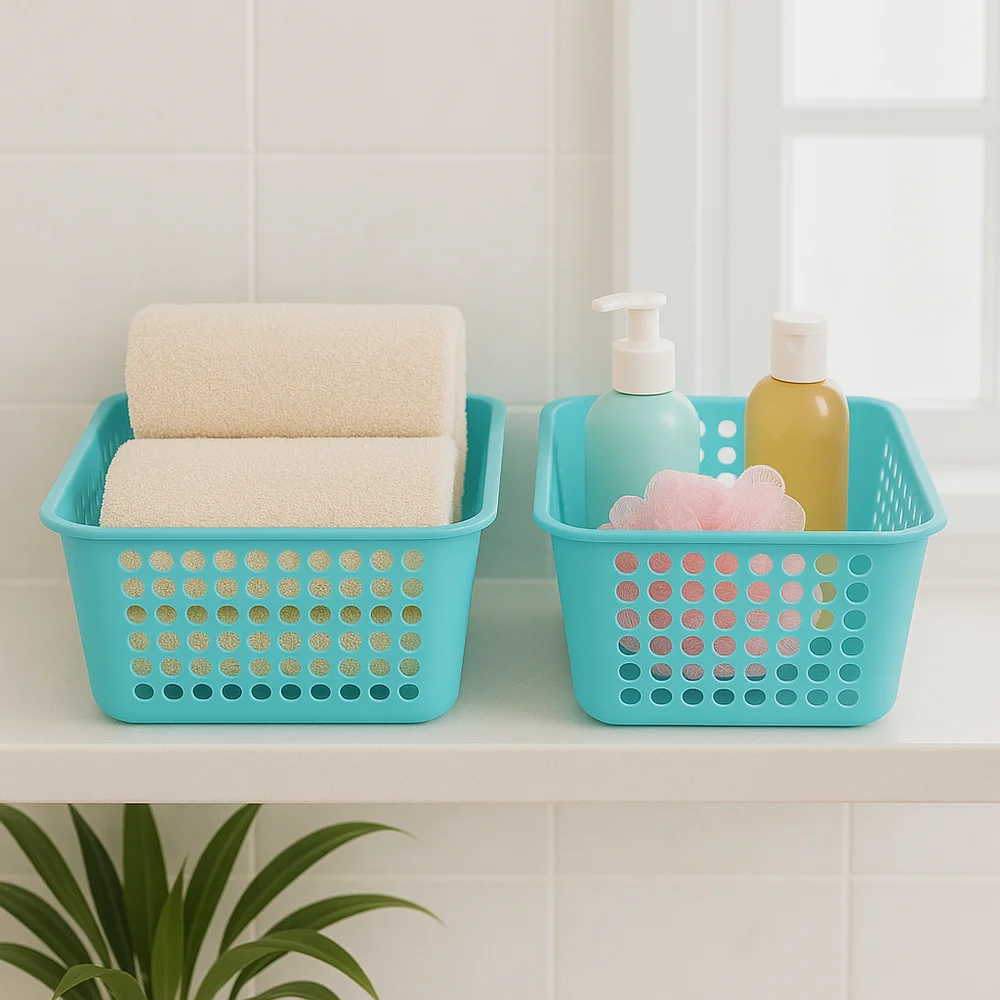 Panier de rangement en plastique polyvalent Plastic Forte – Image 5