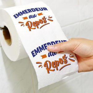 Papier WC Emmerdeur au Repos