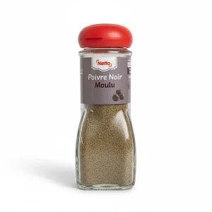 Poivre noir moulu Netto 48g