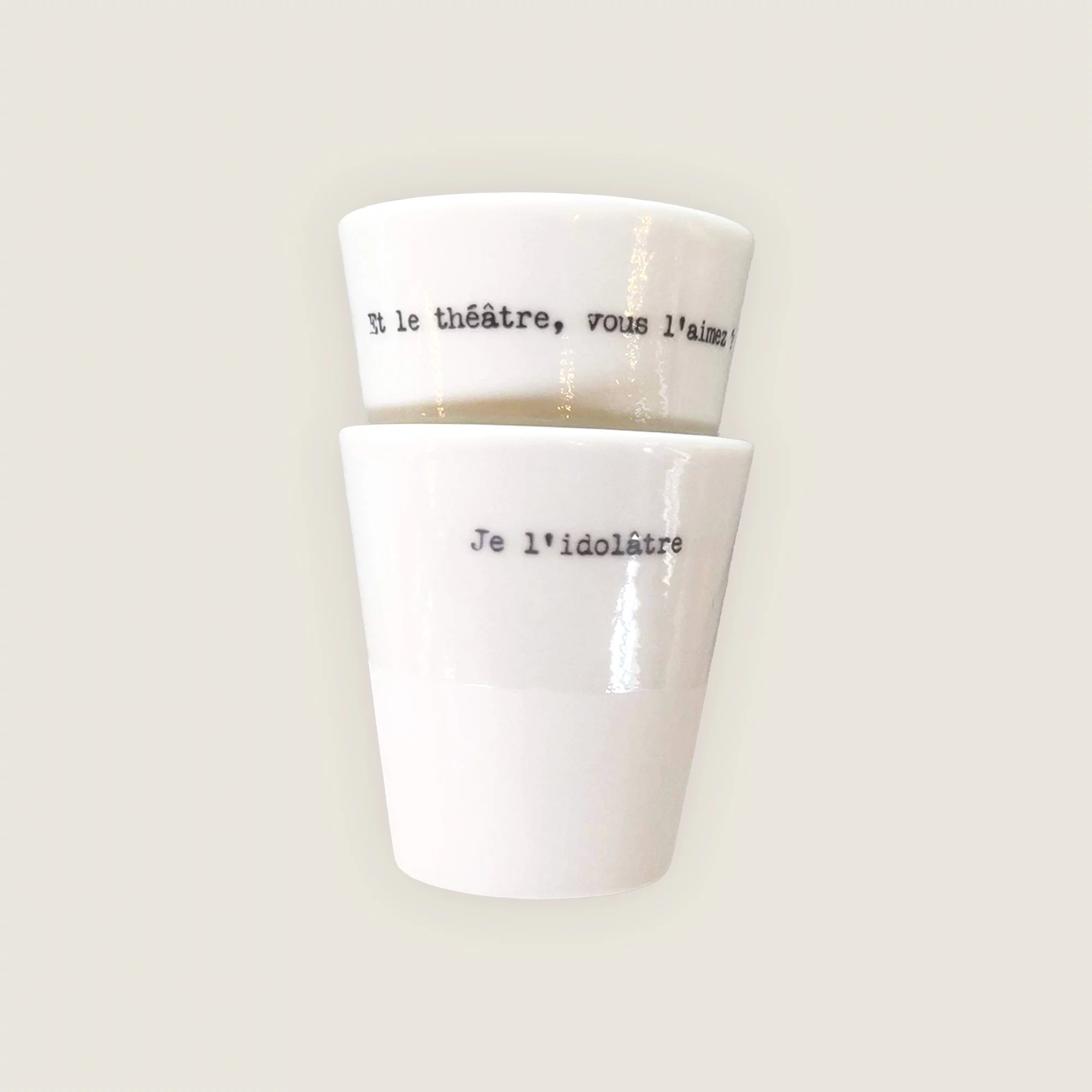 Duo de tasses à expresso – Image 2