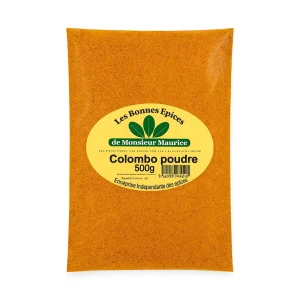 Poudre à colombo Les Bonnes Épices de Monsieur Maurice 500g