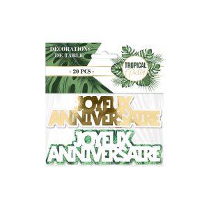 Décoration de table Tropical Party