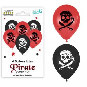 6 Ballons Pirate