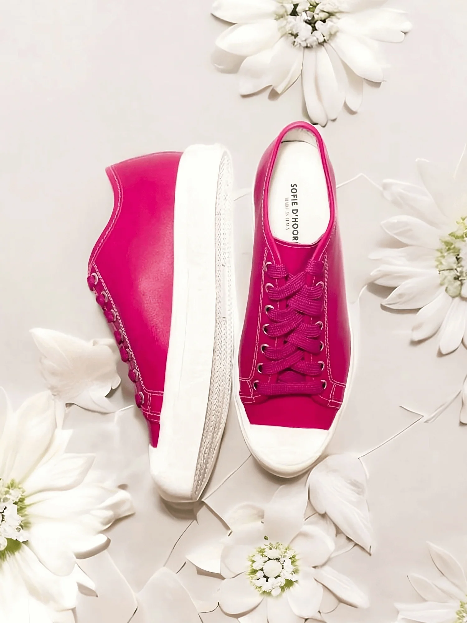 BASKETS FOLK - ROSE FUCHSIA