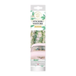 Stickers pour voiture, Vive les Mariés