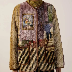 VESTE QUILTED - LIVING ROOM PRINT MULTI