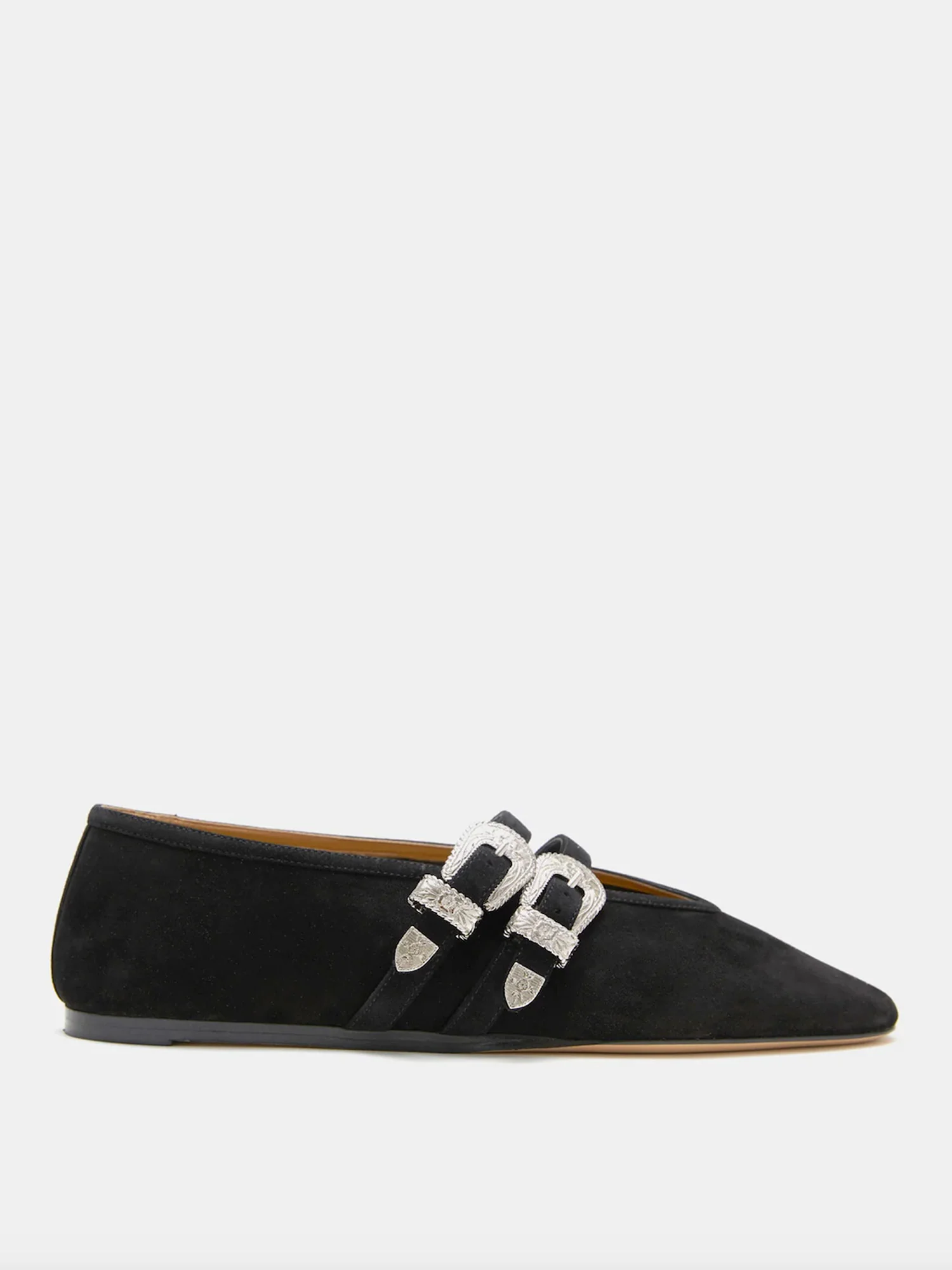 BALLET CLAUDIA SLIPPER - NOIR SUEDE – Image 4