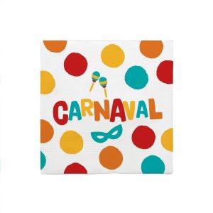 Serviettes Carnaval
