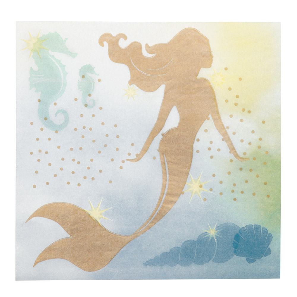 Serviettes Sirène