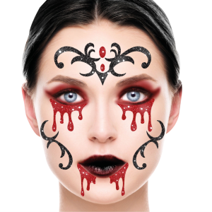 Stickers faciale Vampire