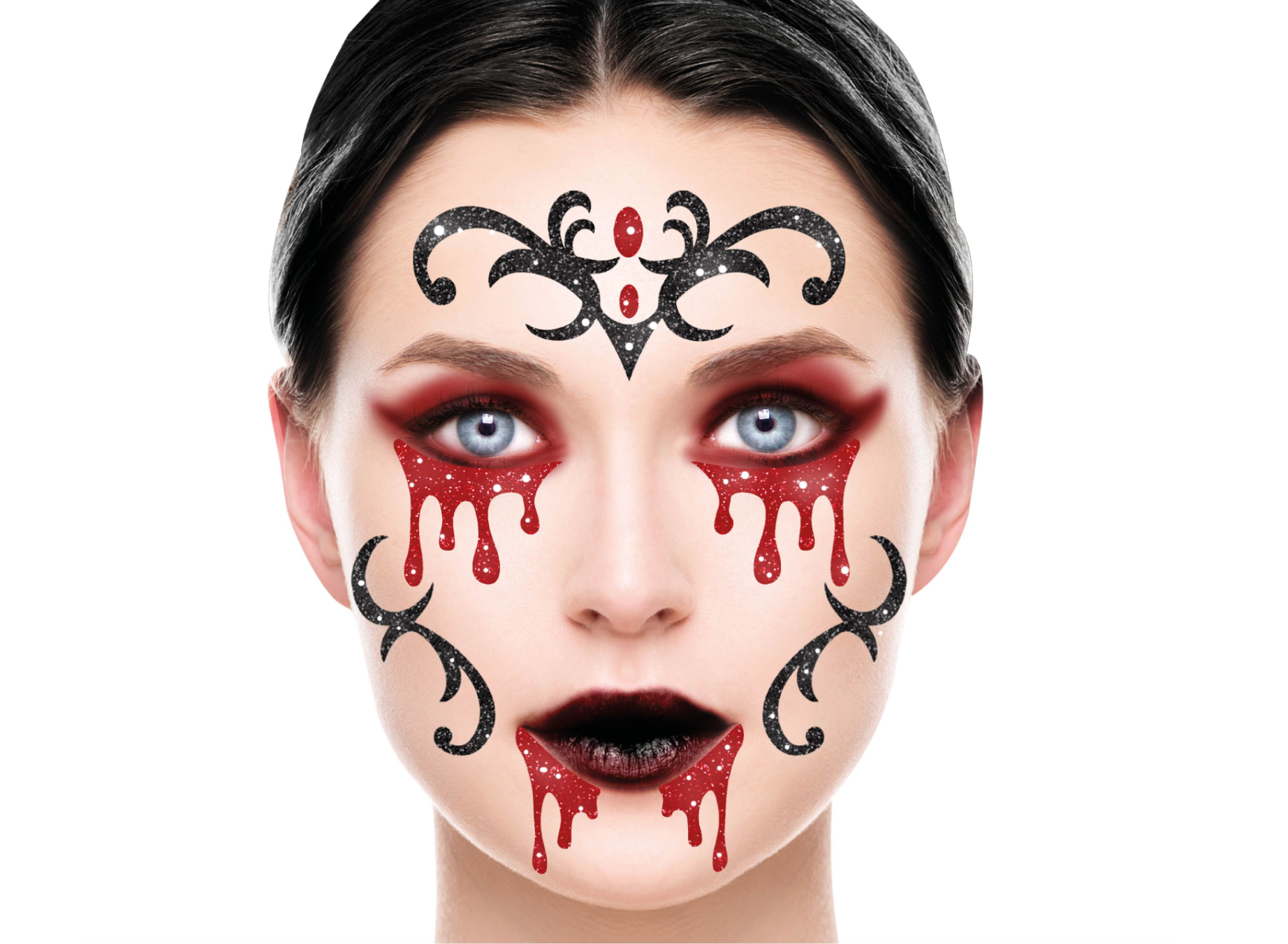 Stickers faciale Vampire