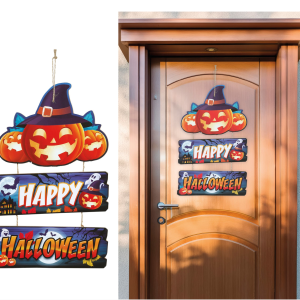Suspension panneaux Happy Halloween