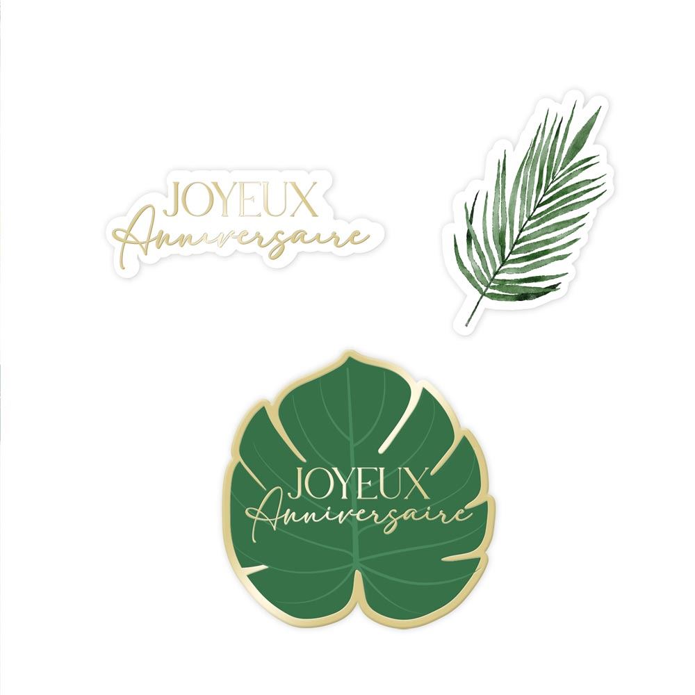 Décoration de table Tropical