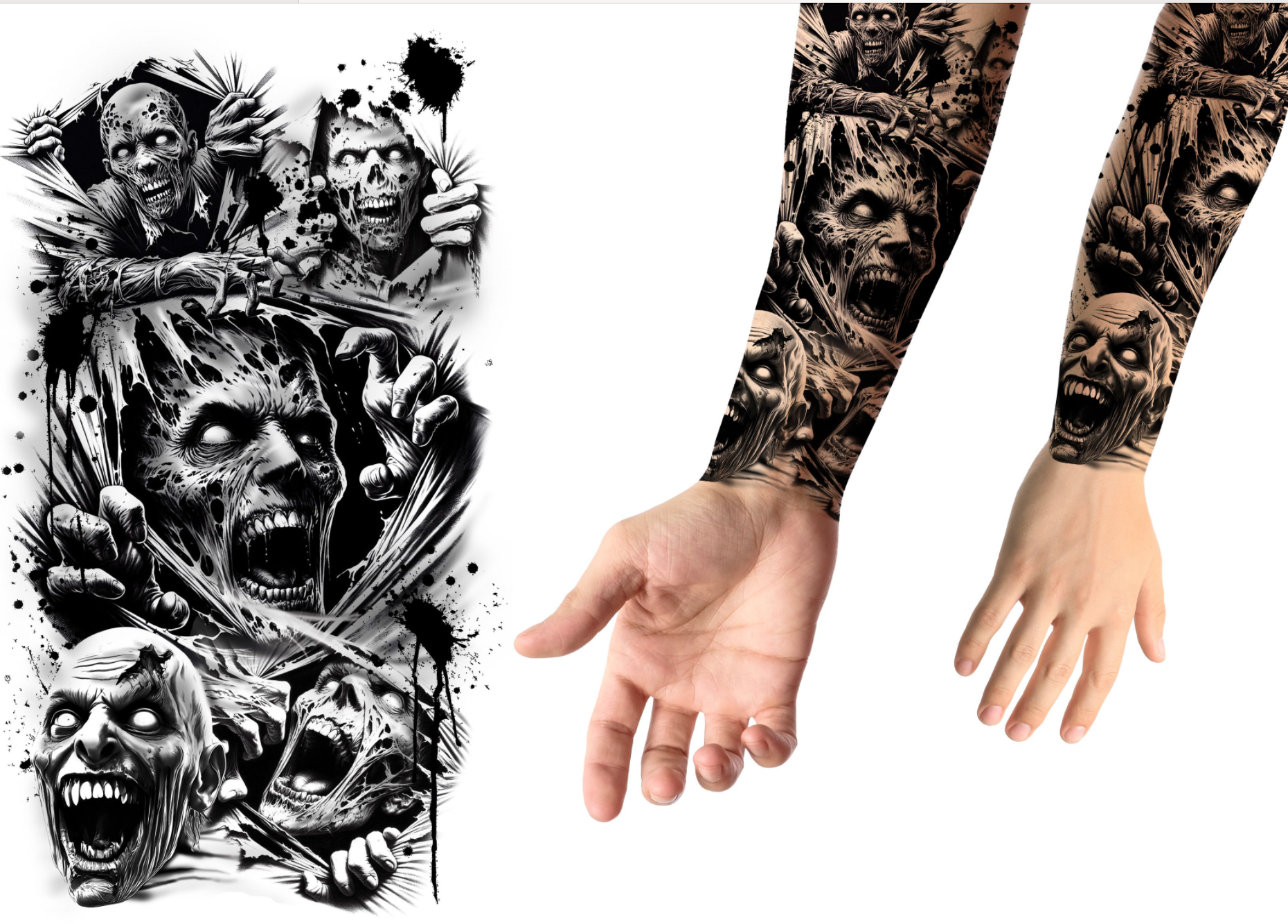 Tatouage Zombies – Image 2