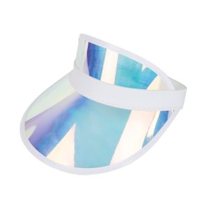 Visière poker irisée dark