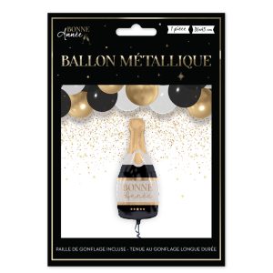 Ballon bouteille Bonne Année
