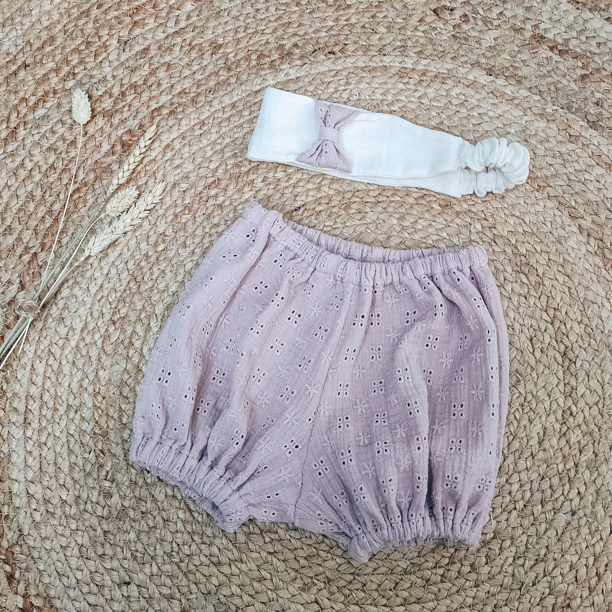 Bandeau Bébé Extensible avec Noeud sur le côté | Modèle Angie – Image 7