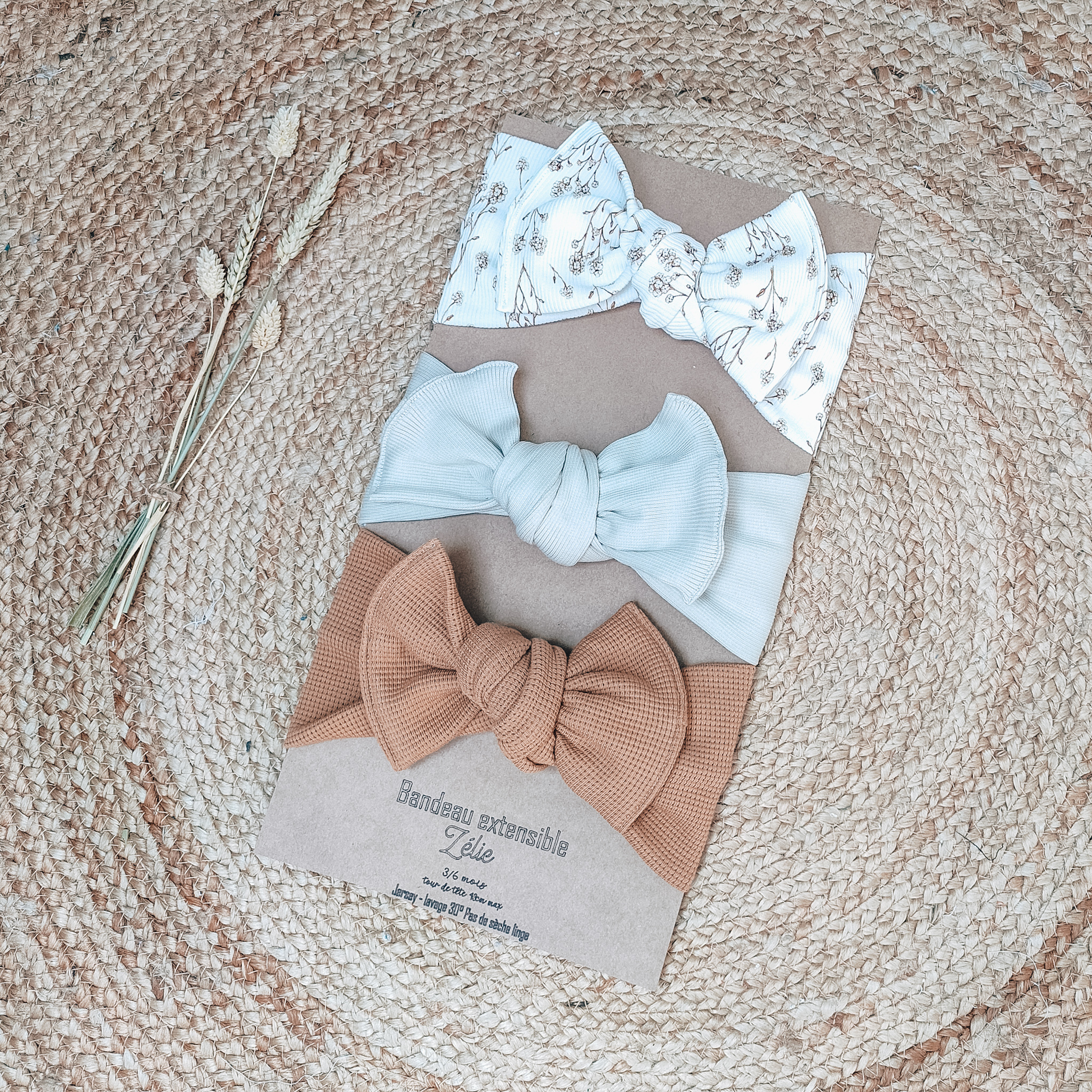 Bandeau gros Noeud XL à nouer en Jersey | Modèle Zélie – Image 5